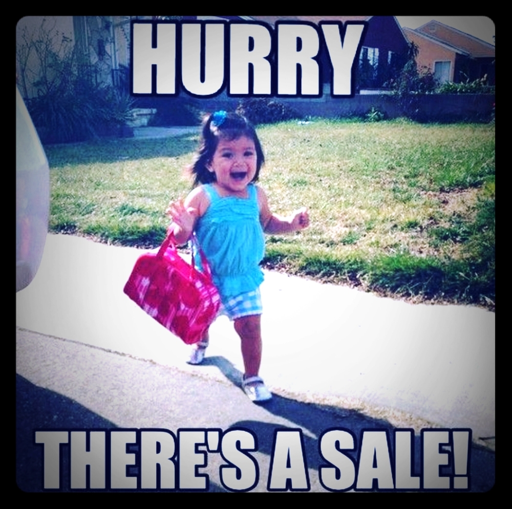 Actually footage of me shopping